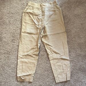 Elegant Beige Women's Chinos